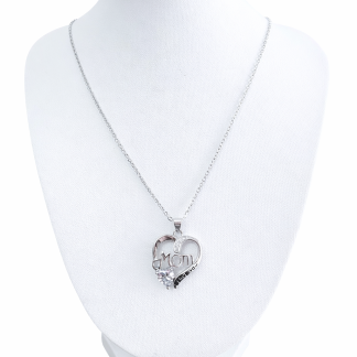 Forever Mom Heart Necklace
