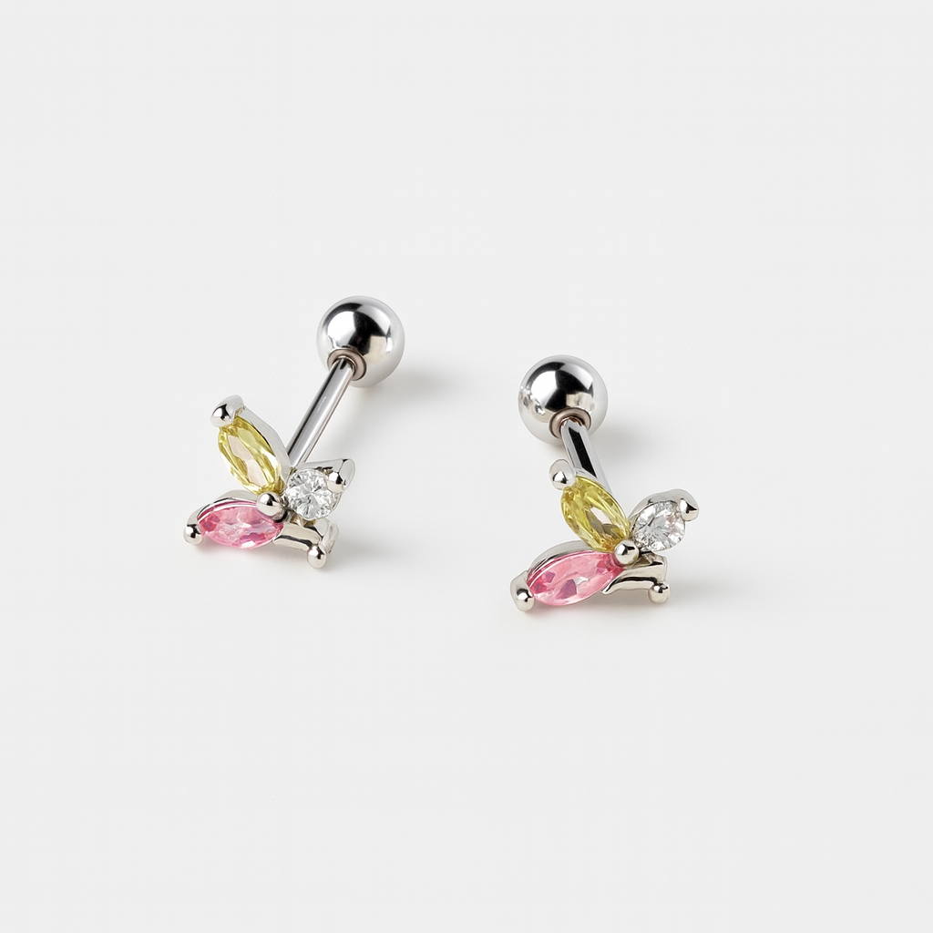 Colorful Butterfly Earring
