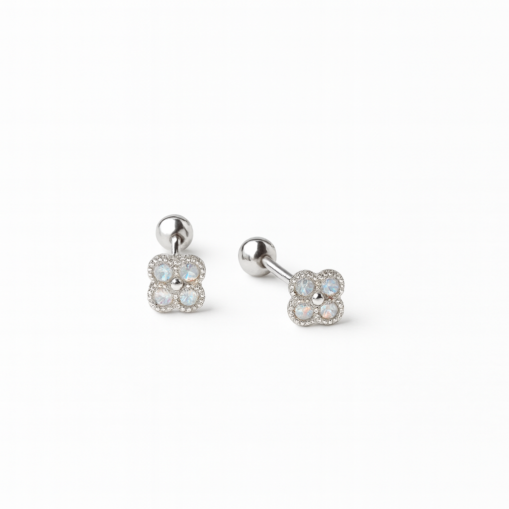 Iris Flower Earring
