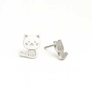 Happy Cat Earrings