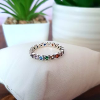 Rainbow Crystal Band