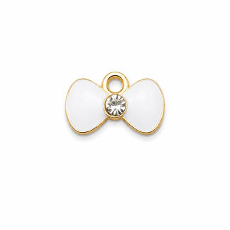Pearl Bow Small Charm