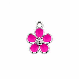 Pink Bloom Small Charm