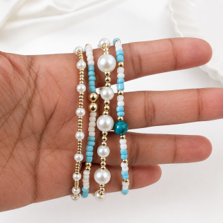Saltwater Bracelet Stack