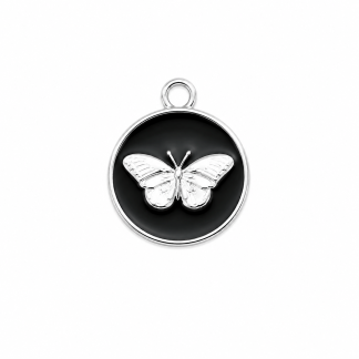 Black Butterfly Small Charm