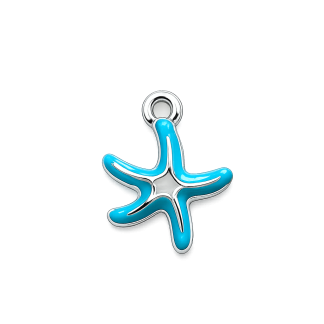 Blue Starfish Small Charm