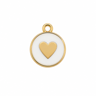 Gold Heart Small Charm